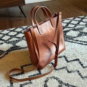 New Madewell purse leather